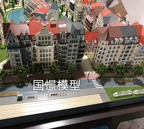 轮台县建筑模型