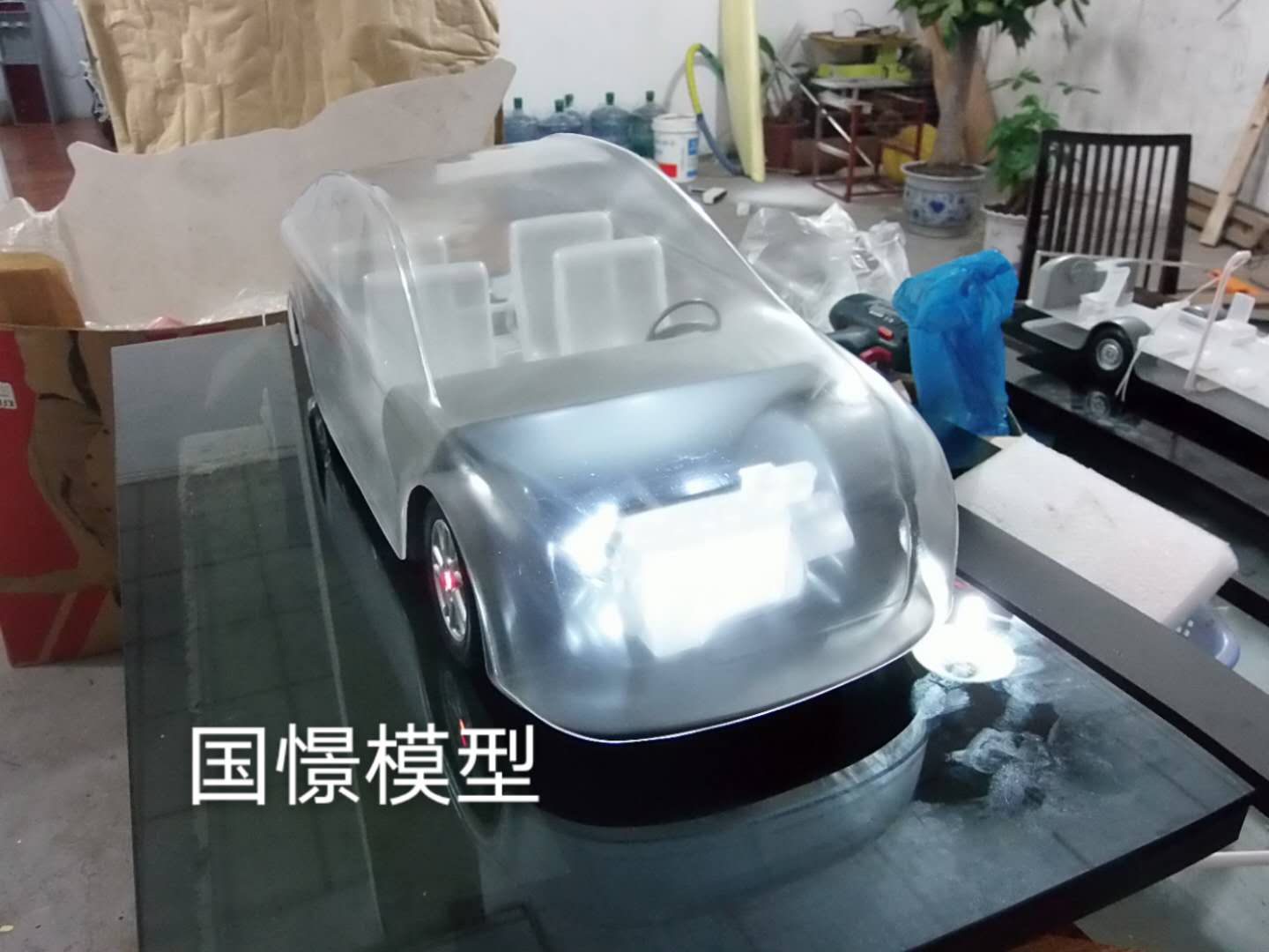 轮台县透明车模型